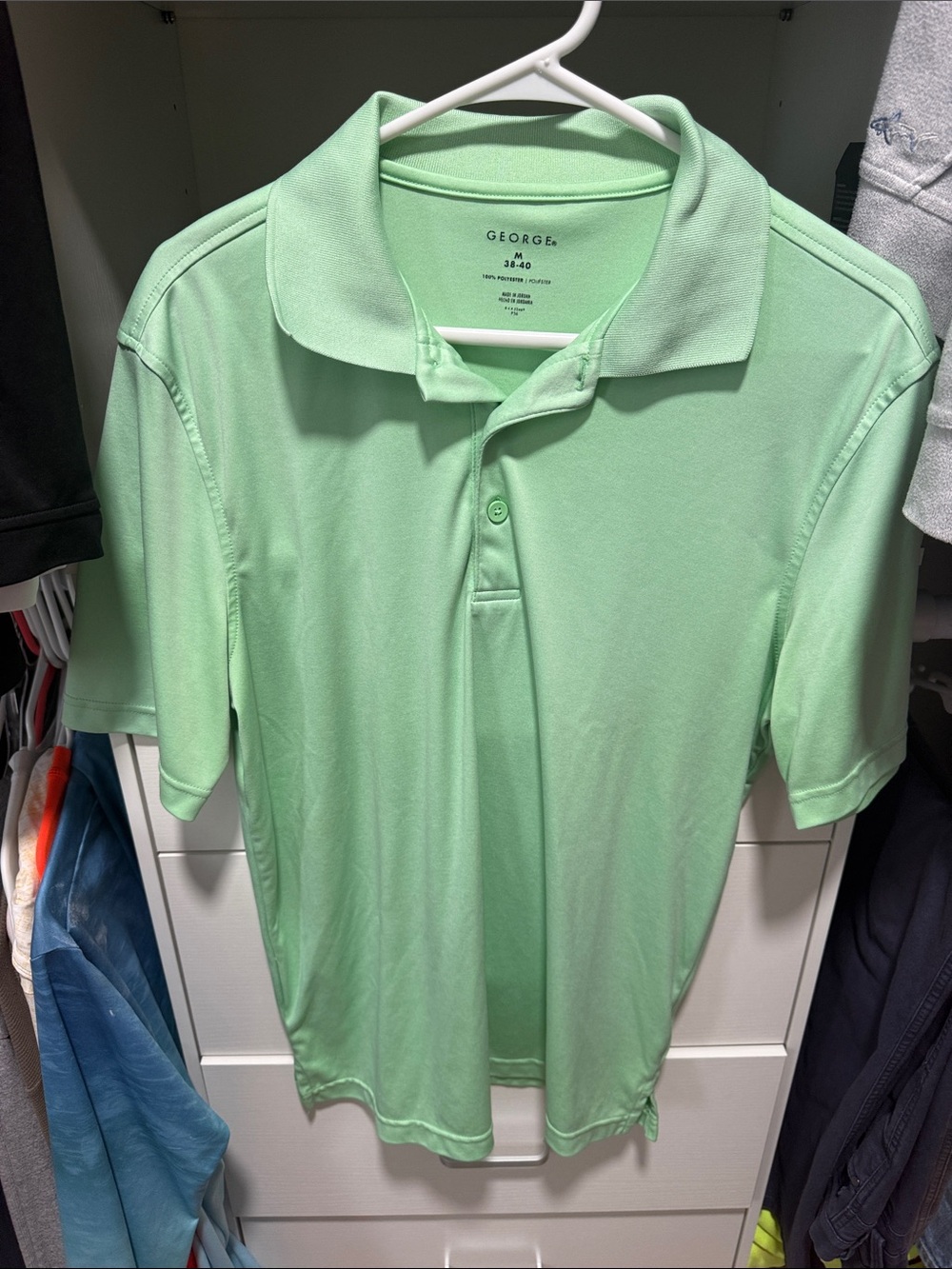 George Light Green Polo Shirt